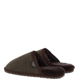 Fenland Classic Mens Slippers Tweed: Duke
