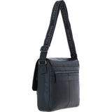 Brampton Leather Men's Emissary Messenger Bag Black: 64403