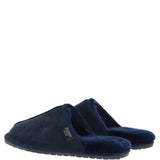 Fenland Classic Mens Slippers Navy: Duke