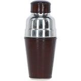 Ashwood Leather-Wrapped Stainless Steel French Cocktail Shaker Chestnut: LF-188