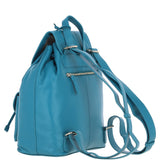 Ashwood Genuine Leather Compact Backpack Turquise: Y-57