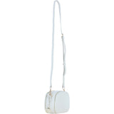Ashwood Leather Compact Crossbody Bag with Adjustable Strap White: Y-53