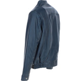 Ashwood Men's Genuine Leather Bomber Jacket Navy: AW-2255