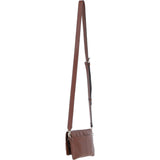 Ashwood Chic Leather Crossbody Bag 2 Tone Tan: 64741