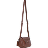 Ashwood Leather Crossbody Bag 2 Tone Tan: 64434