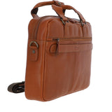 Ashwood Hi Veg Leather Laptop Briefcase Tempo Tan: 8143