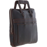 Ashwood Leather Mens Laptop Handle Bag Brown: PL-45