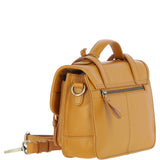 Stylish Ashwood Leather Large Satchel Bag Mustard: Y-63
