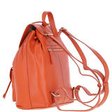 Ashwood Genuine Leather Compact Backpack Orange: Y-57