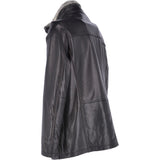 Mens 2-in1 Leather Jacket Black :  Gustavo