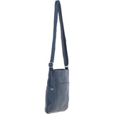 Ashwood Women's Leather Shoulder Bag Navy: Edinburgh