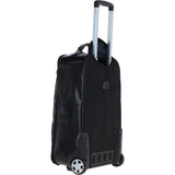 Veg Tanned Leather Luggage Cabin Trolley  Black/ari : 89150