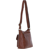 Ashwood Leather Crossbody Bag Tan: M-86