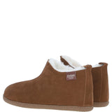 Fenland Classic Suede Sheepskin Bootie Slippers Chestnut: DARWIN