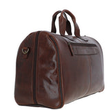 Ashwood Hi Veg Leather Flight-Cabin Weekend Holdall Tempo Brown :  8150