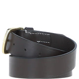 Real Leather Handmade Mens Belt Brown: MB-150