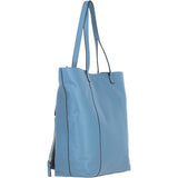 Ashwood Leather Shoulder Bag with Detachable Pouch Denim: 64454