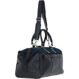 Ashwood Leather & Harris Tweed® Cloth Doctor Holdall Black/Watch: TW-42-03-BW