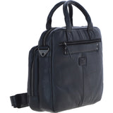 Ashwood Leather Men’s Messenger Laptop Bag Black: S-63