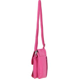 Ashwood Leather Smartphone Crossbody Bag Hot Pink: York