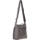 Ashwood Ladies Leather Shoulder Bag Taupe: AJ2