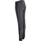 Skinny Fit Leather And Lycra Leggings Black: LEATHER LEGGINGS