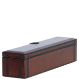 Ashwood Luxury Leather Watch and Bracelet Storage Box Chestnut: LF-121