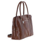 Large Leather Handbag Bridge/vt : Gina