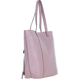 Ashwood Leather Shoulder Bag with Detachable Pouch Wood Rose: 64454