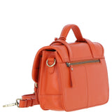Stylish Ashwood Leather Large Satchel Bag Orange: Y-63