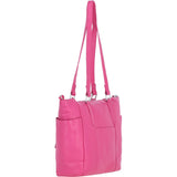 Ashwood Elegant Leather Tote Bag Hot Pink: Oxford