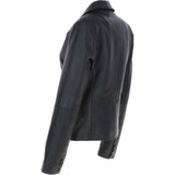 Ashwood Leather Women's Two Button Black Blazer: 10157