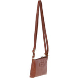 Ashwood Genuine Leather Crossbody Bag Honey: G-15