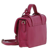 Stylish Ashwood Leather Small Satchel Bag Raspberry: Y-61