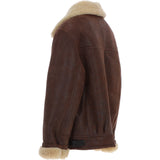 Sheepskin Flying Jacket Antique Beige: KE-184