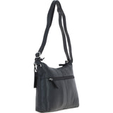 Ashwood Leather Ladies Essential Crossbody Bag Black: MI-09