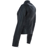 Leather Jacket Black: NANCY