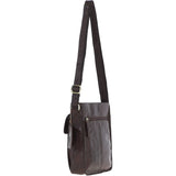 Ashwood Classic Leather Side Bag Brandy: Q-41