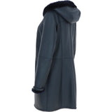 Ladies Sheepskin Duffle Navy: 5928