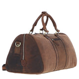Classic Leather Weekend Bag Brown: Q-46