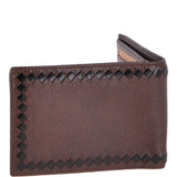 The Bridge Italian Leather Wallet Brn/blk: 0146262F 6V
