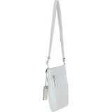 Ashwood Leather Crossbody Bag - White: 63014/cb3