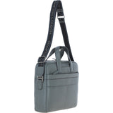 Brampton Leather Men's Messenger Bag Grey: 64273