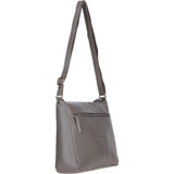 Ashwood Ladies Leather Shoulder Bag Taupe: AJ3