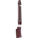 Ashwood Leather Luxury Crossbody Phone Bag Design-X Wine: X-31
