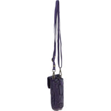 Ashwood Leather Crossbody Smart Phone Bag Purple: D-99