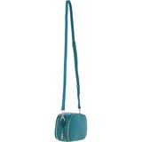 Ashwood Leather Compact Crossbody Bag with Adjustable Strap Green: Y-53