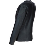 Ladies Ashwood Leather Casual Jacket Black: AWL-881