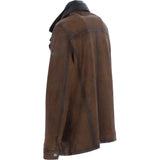 Mens Trapper Jacket Brown 27: classic