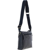 Exquisite Ashwood Leather Cross Body Bag for Women Navy: G-17